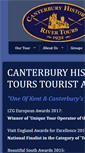 Mobile Screenshot of canterburyrivertours.co.uk